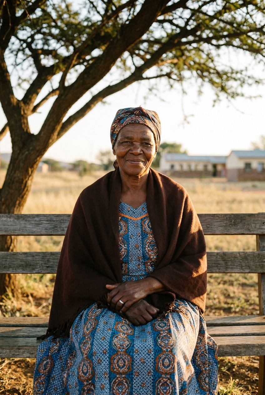 Portrait of Mrs. Magdeline Sebego