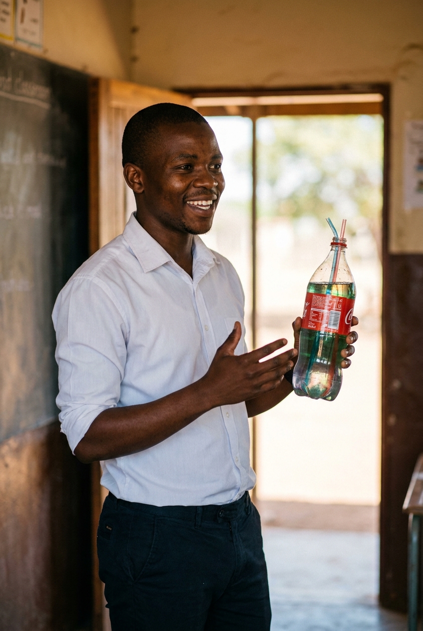 Portrait of Mr. Sipho Sithole, Natural Sciences teacher